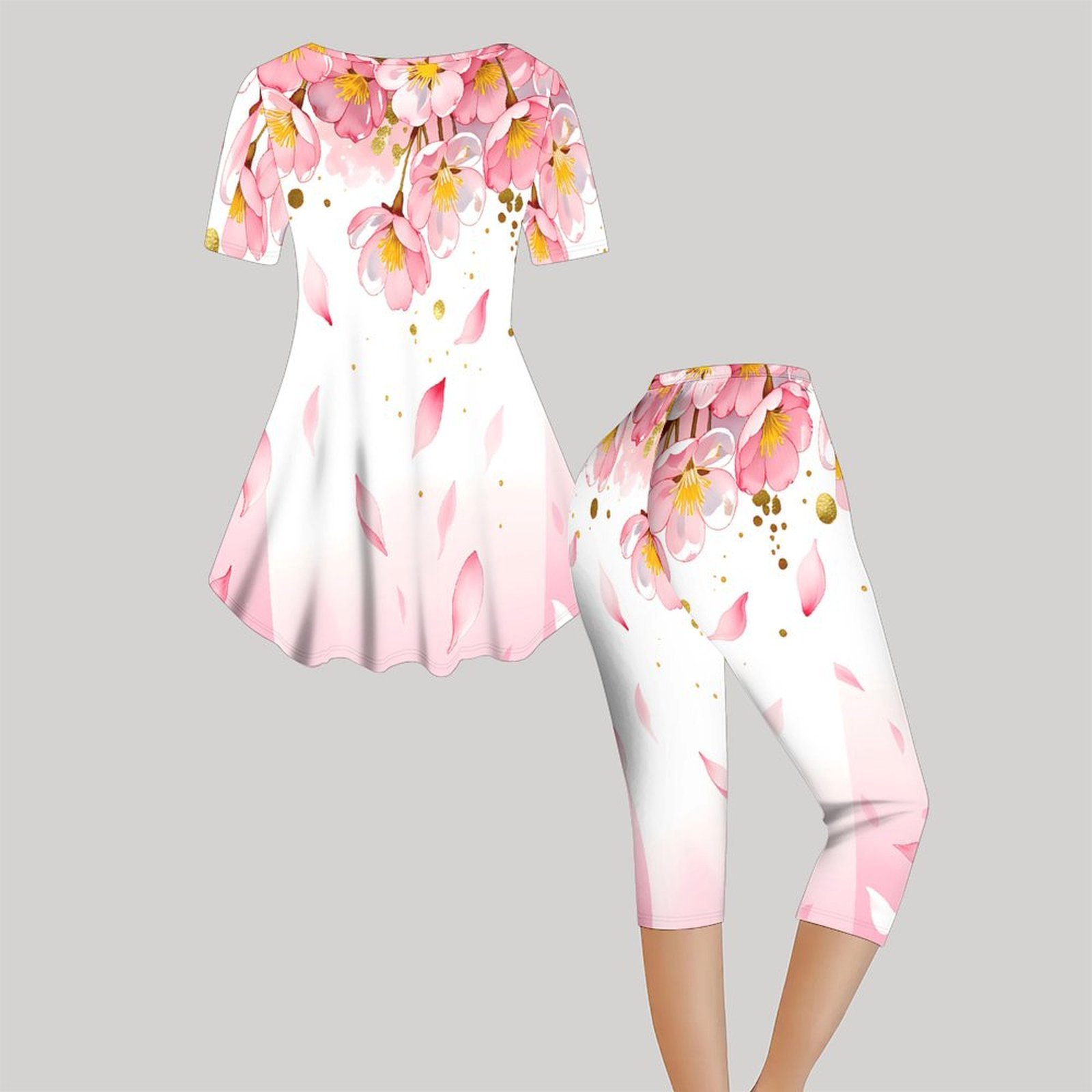 Ensemble deux pièces imprimé v - Romper Floral Print avis et prix