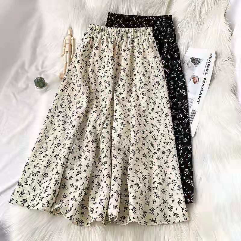 2025 printemps et été nouvelle - Midi Skirt Floral avis et prix