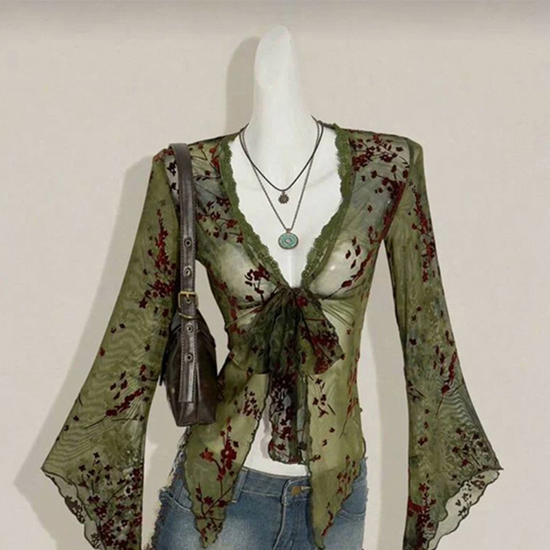 Nouvelles chemises en maille f - Romper Floral Print avis et prix