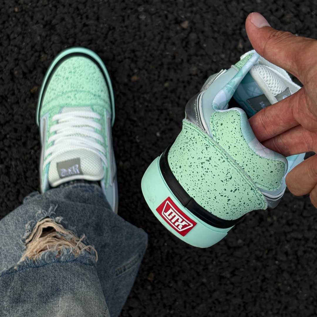 Chaussures Chunky vert menthe  - Vans Shoes Old Skool avis et prix