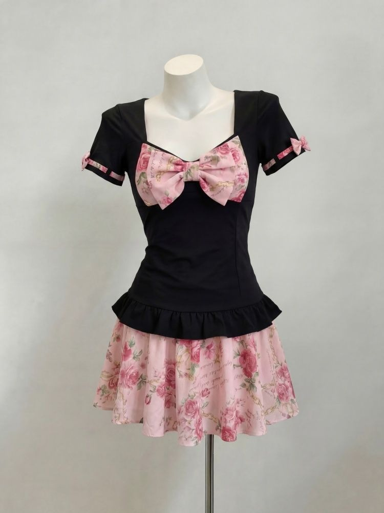 Ensemble deux pièces pour femm - Romper Floral Print avis et prix