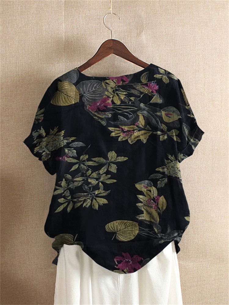 ZANZEA femmes Chemise en coton - Romper Floral Print avis et prix